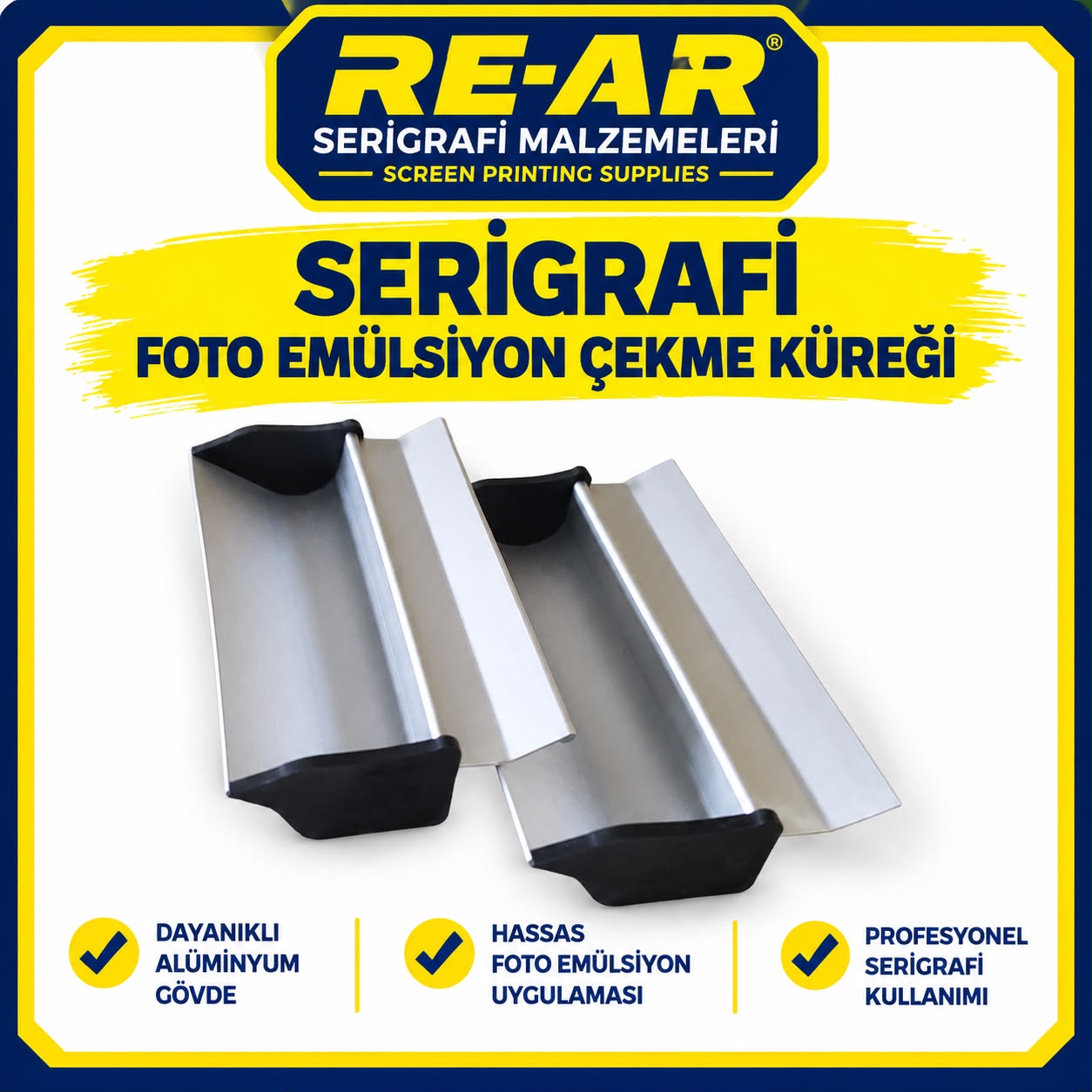 Emisyon Çekme Kürekleri - Alüminyum