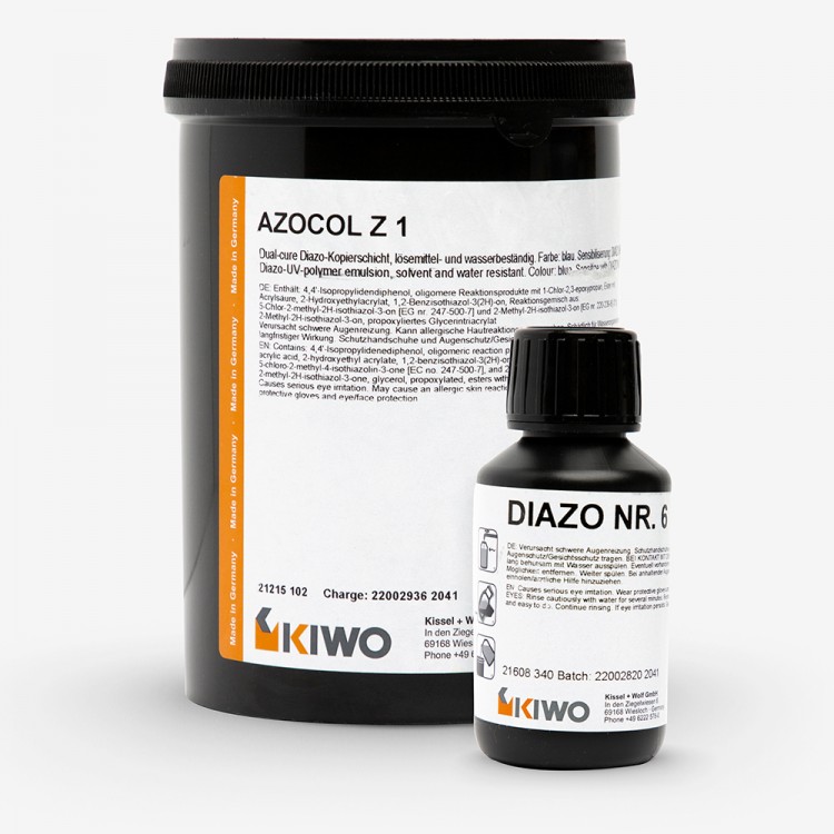 Kiwo Azacol Z1 Su ve Solvent Bazlı Emisyon 900 gr + Diazo