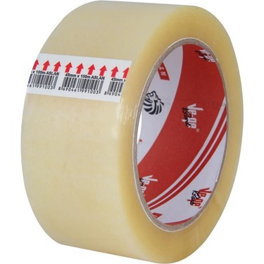 Vege Koli Bandı 45x100 Metre Şeffaf Gergedan Koli Bandı 1 Adet